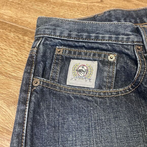 Cinch Jeans Mens 34x34 Silver Label Slim Fit Dark Stone Wash Rigid 002 Cowboy - Picture 6 of 11